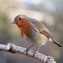 Robin, one of the living things children can look for